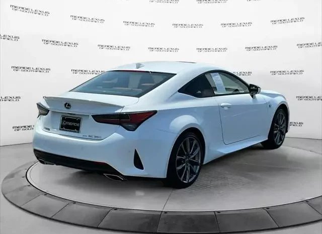 
								Lexus RC 350 F Sport full									